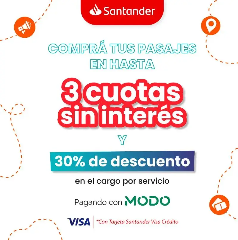 trip descuento santander