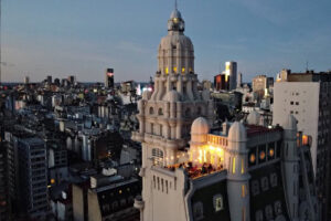 Vista desde el Aire del Palacio Baruolo 